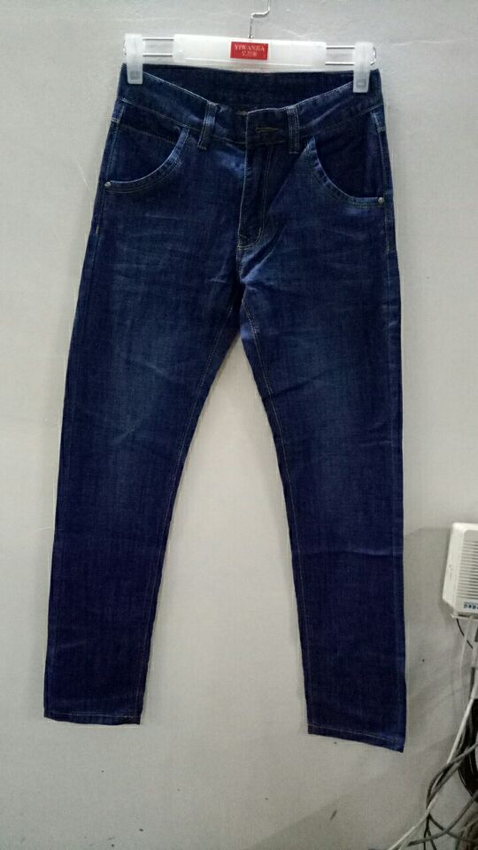 W0500D738野蛮魔春装男商务牛仔长裤HH