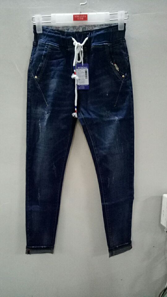 W604523592伊甸牛夏女牛仔长裤HH
