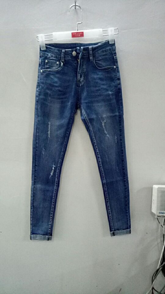 W675317506秋红夏季女牛仔九分裤HH
