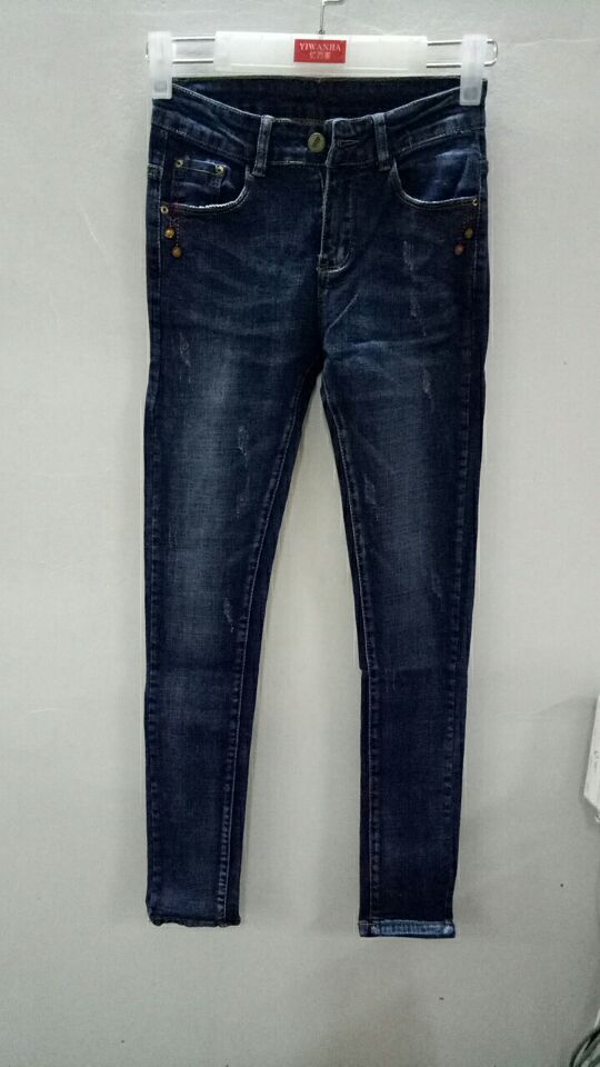 W12368631女主角春装女牛仔长裤HH
