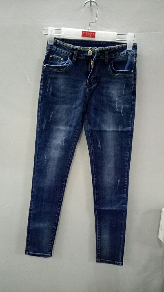 W604523135伊甸牛春夏季女牛仔长裤HH