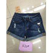 W00221672追潮女牛仔三分裤HH