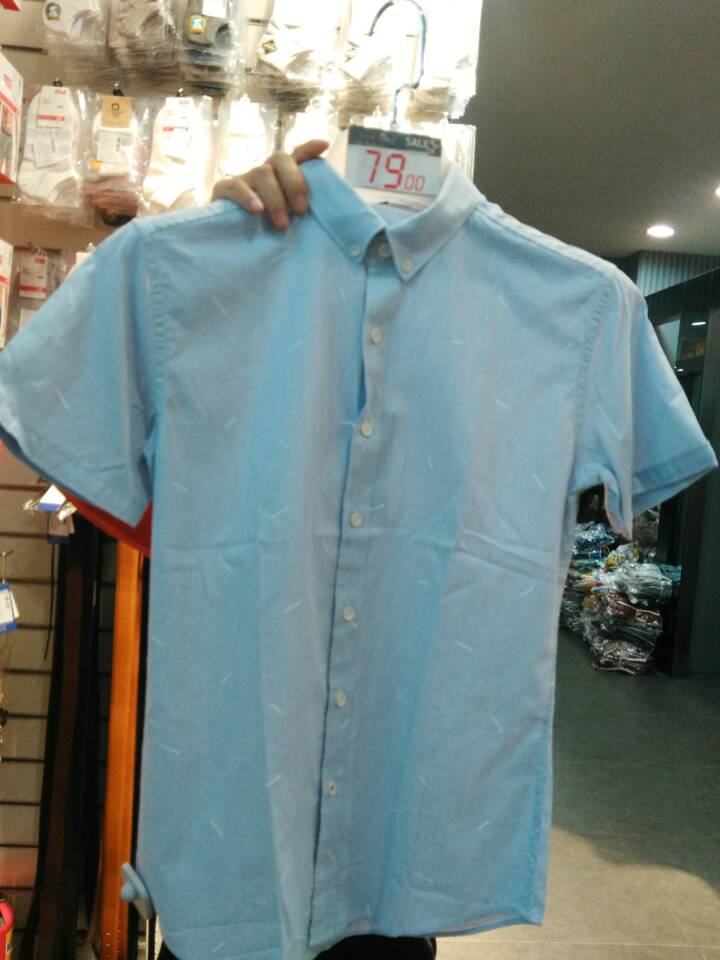 W3143K109卡路恩男靓仔短袖衬衫HH