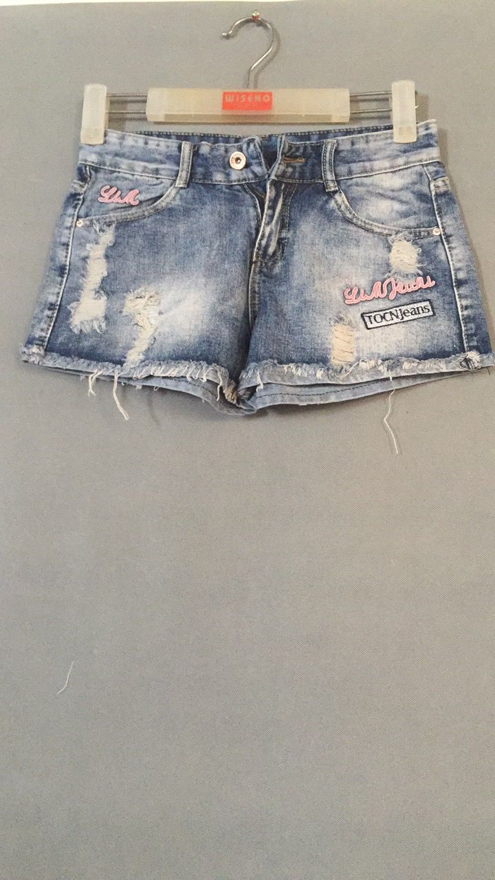 W12368821女主角女牛仔三分裤HH
