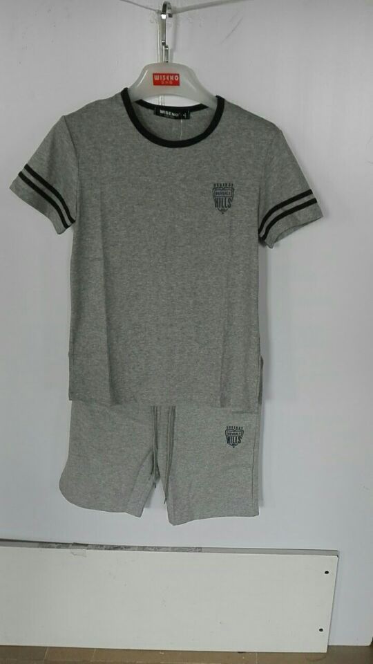 W35983087精依领袖男短袖5分套裤MD