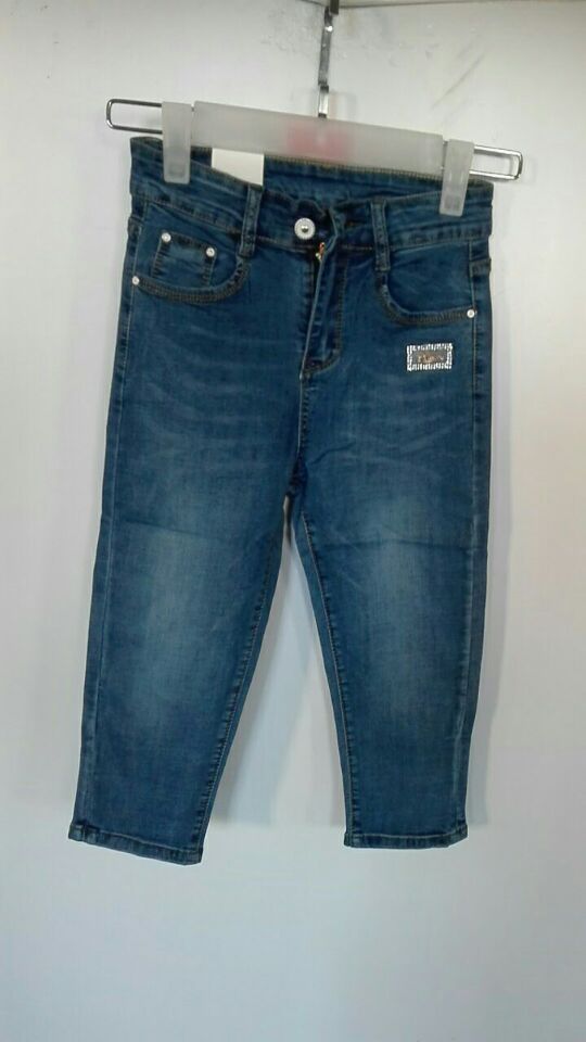 W03746015双目鱼女牛仔七分裤HH