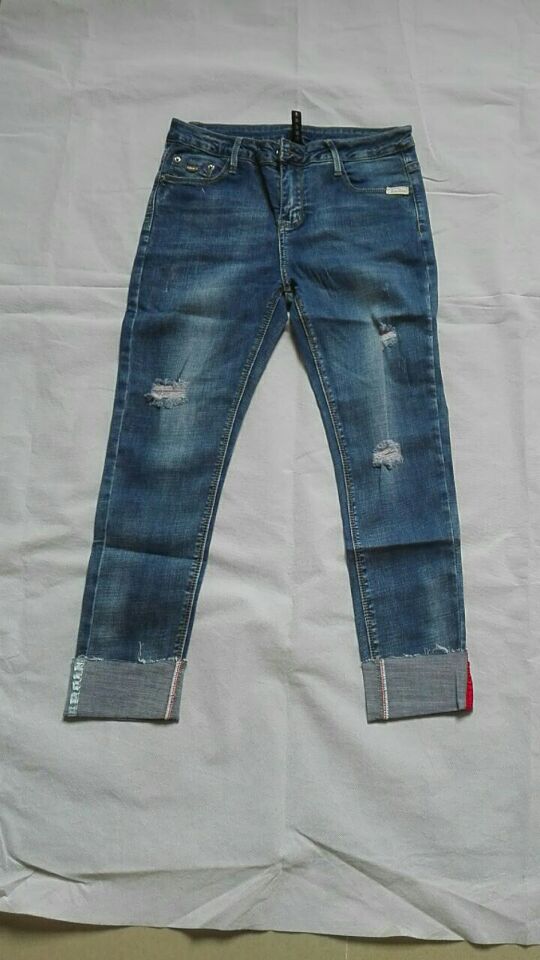 W604523718伊甸牛女牛仔长裤HH     
