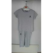 W32983086精依领袖女圆领短袖七分套裤MD