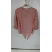 W6734738绯闻女孩女中袖衬衫HH