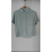 W32528650韩流服饰女中袖衬衫MD