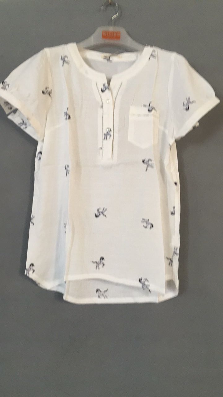 W0613809雨茵女短袖衬衫MD