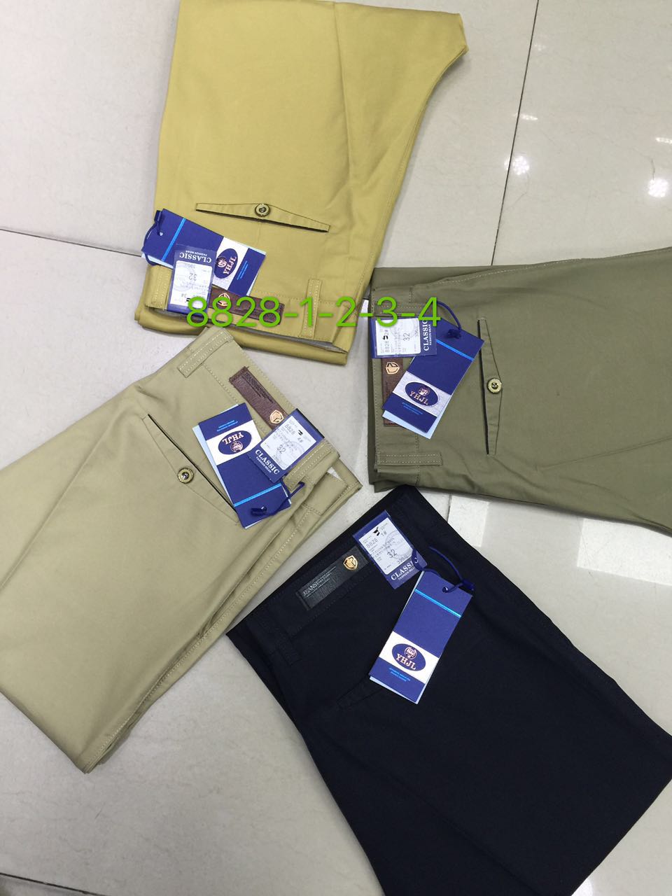 W12738828英豪巨狼男商务长裤ZTH