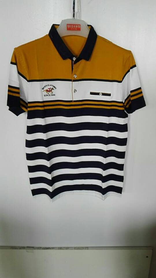 W30083336雄盛男商务短袖T恤MD