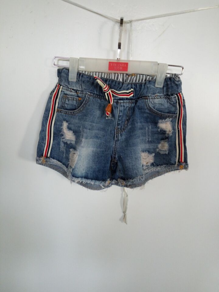 W604522898伊甸牛女牛仔三分裤MD