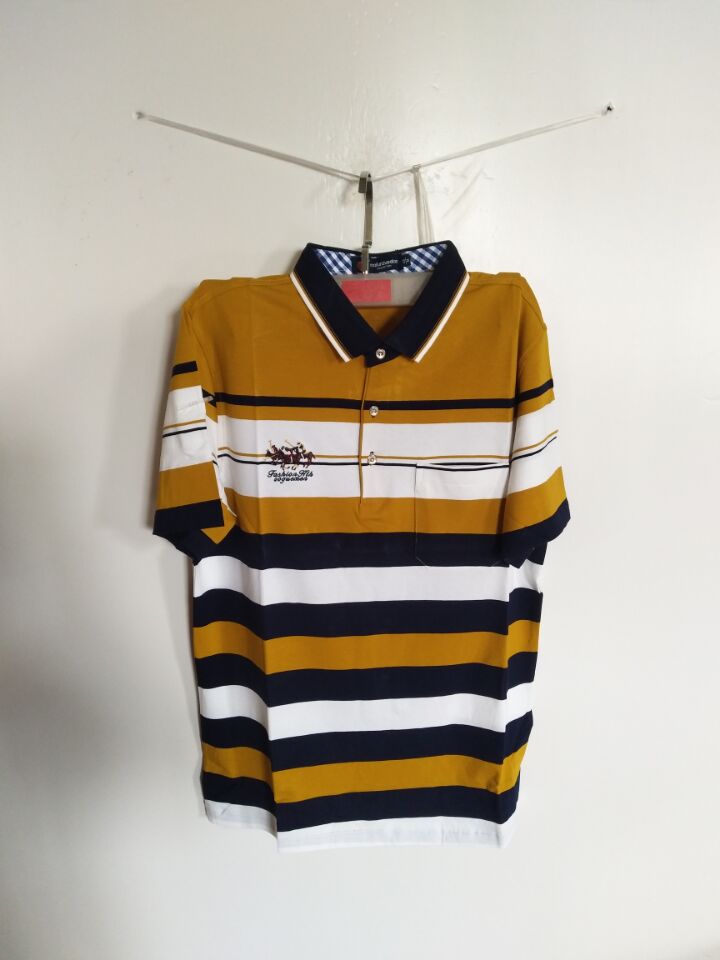 W130999923麦伦佐丹男商务短袖T恤MD