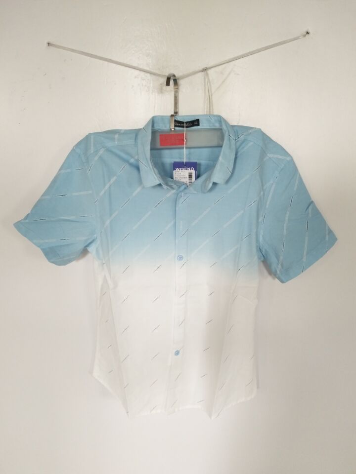 W13829661百狮奴男靓仔短袖衬衫HH