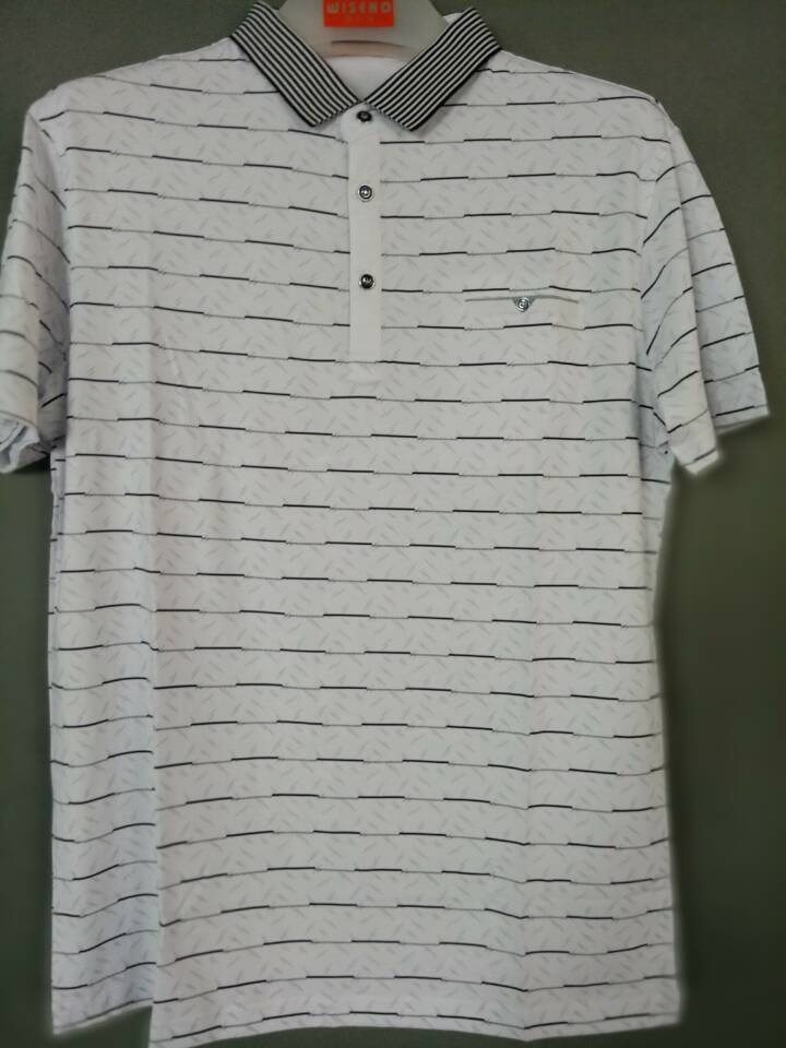 W130988602麦伦佐丹男商务短袖T恤MD