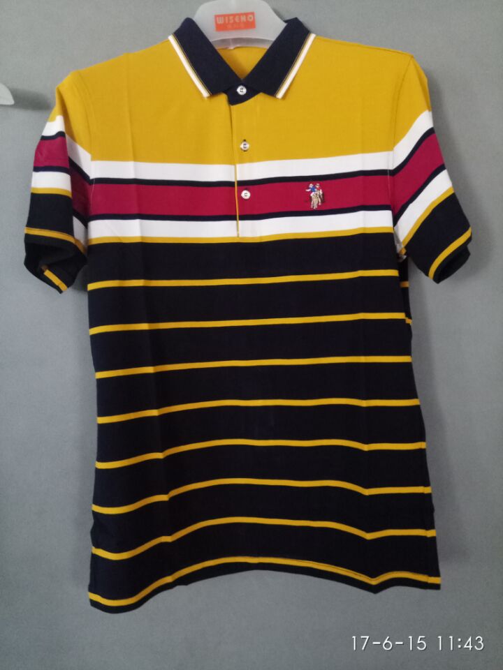 W130988830麦伦佐丹男商务短袖T恤MD