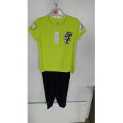 W09888535旺顶丹特价女七分裤套装（圆领MD