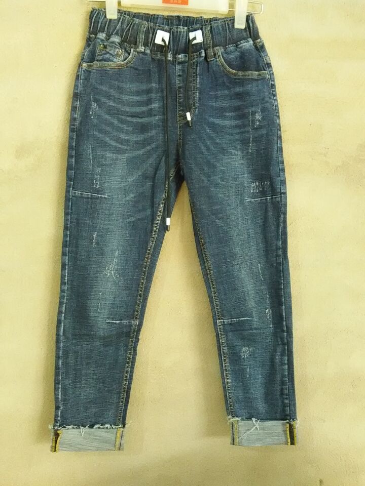 W00221805追潮女牛仔长裤MD