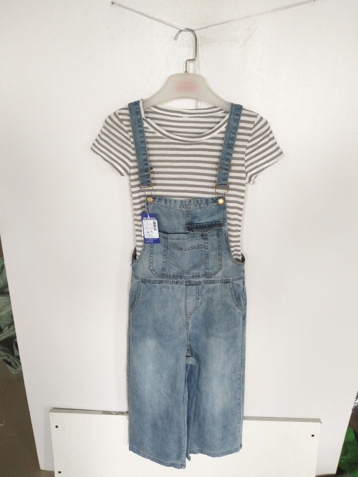 W3353029晶晶鱼1店韩版女牛仔八裤套装MD