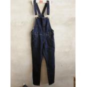 W09806955EP炫女背带牛仔长裤（九分）MD