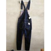 W09806955EP炫女背带牛仔长裤（九分）MD