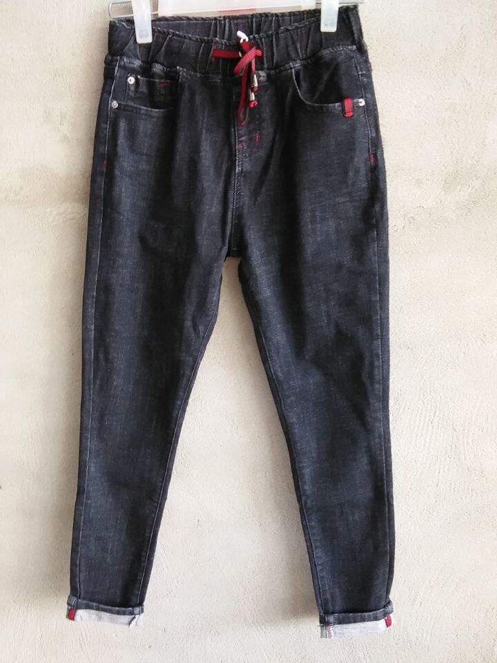 W604523993伊甸牛女牛仔长裤MD