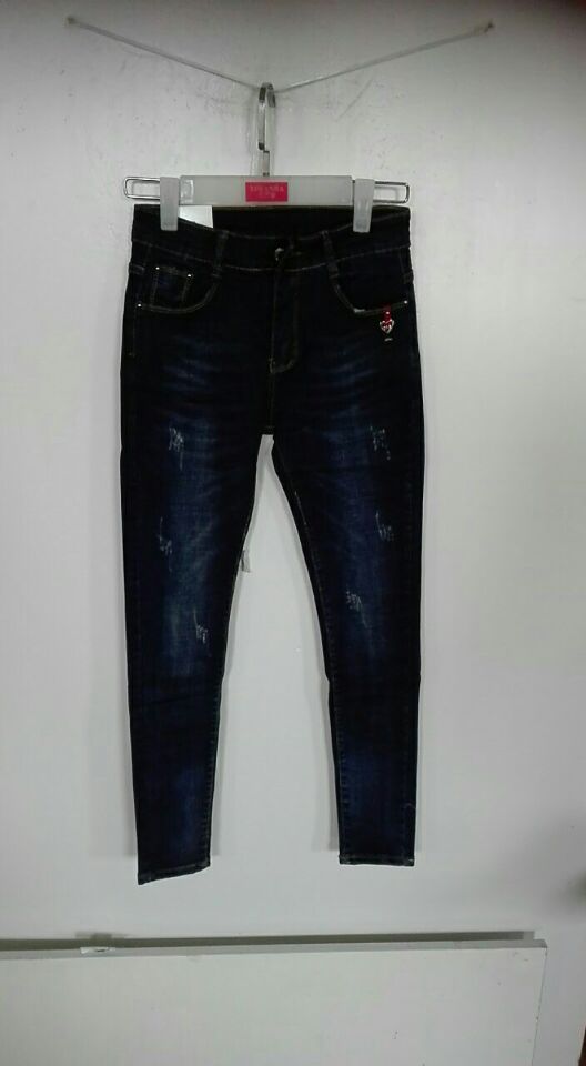 W03748851双目鱼女牛仔长裤HH