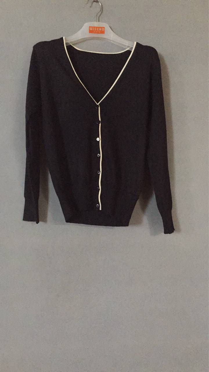 W1061226佳衣12针女毛衣外披MD