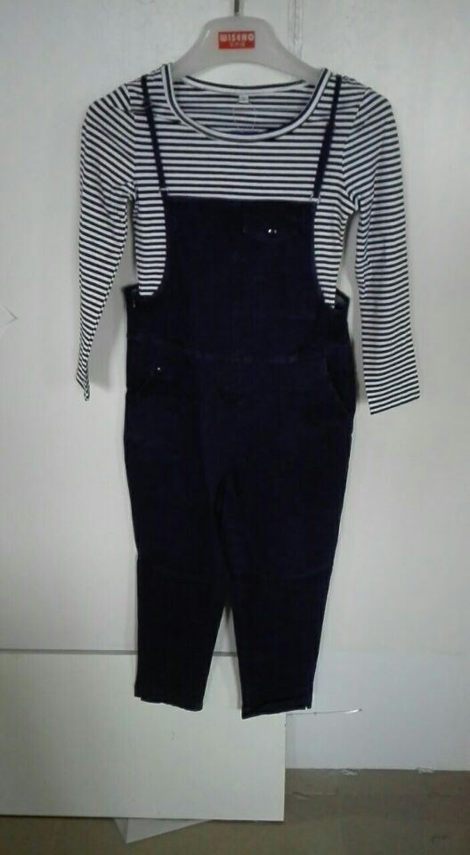 W3398898荟萃韩版女牛仔长裤套装MD