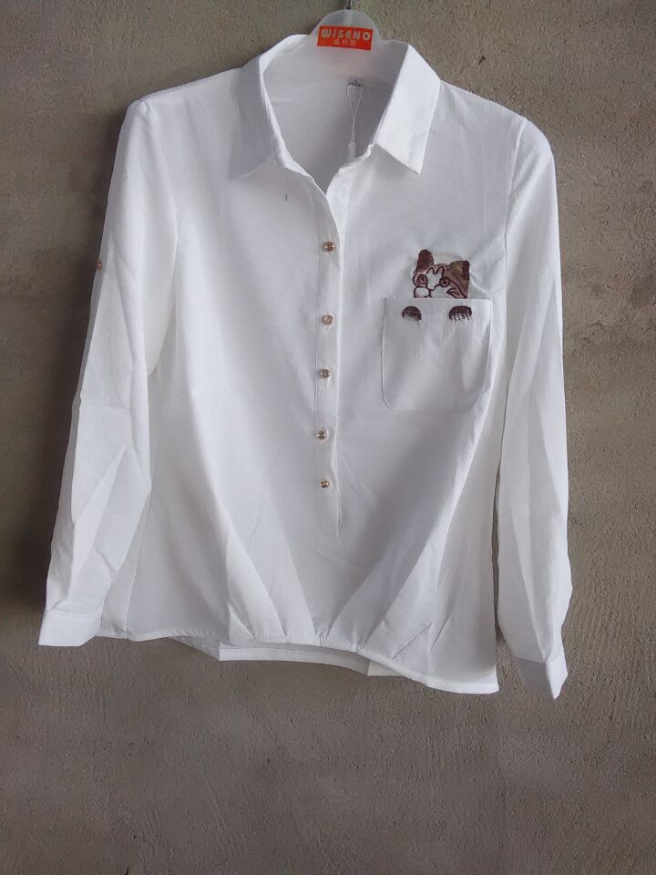W90336683新奇特女长袖衬衫MD