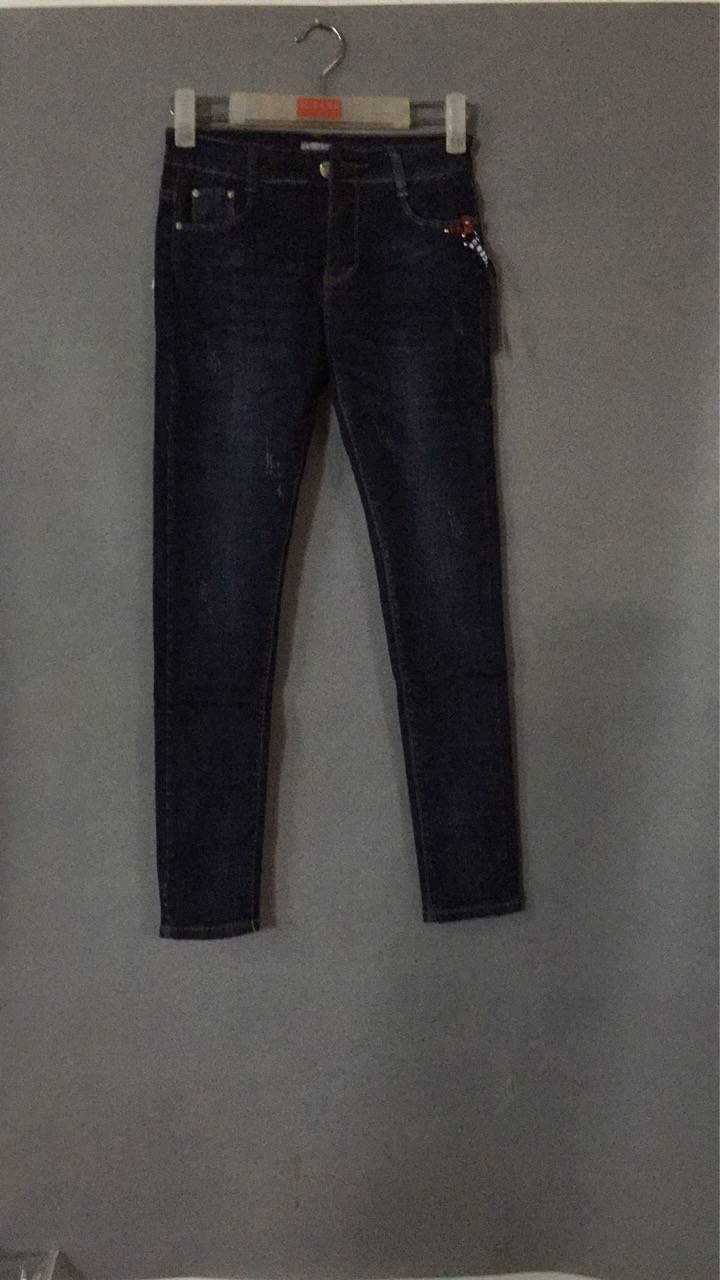 W03749851双目鱼女牛仔长裤MD