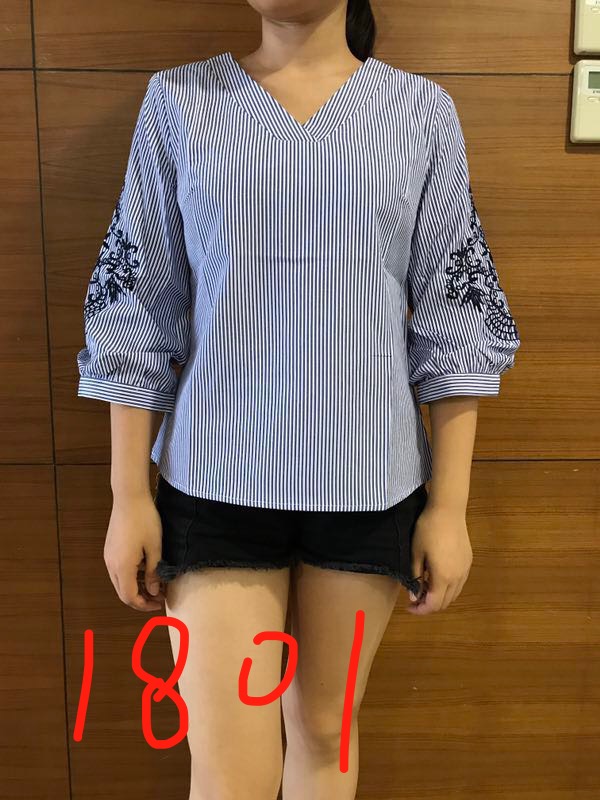 W32581801-1依顺女中袖衬衫HH