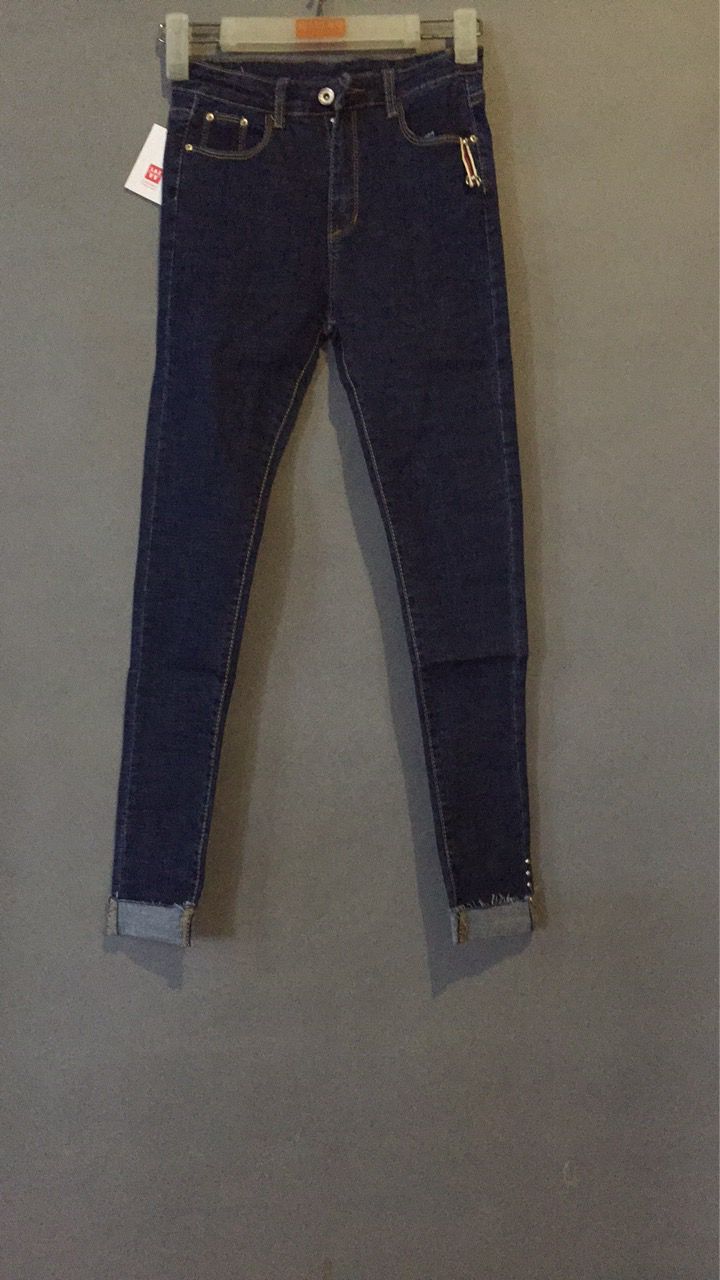 W6310903蓝色金典女牛仔长裤MD