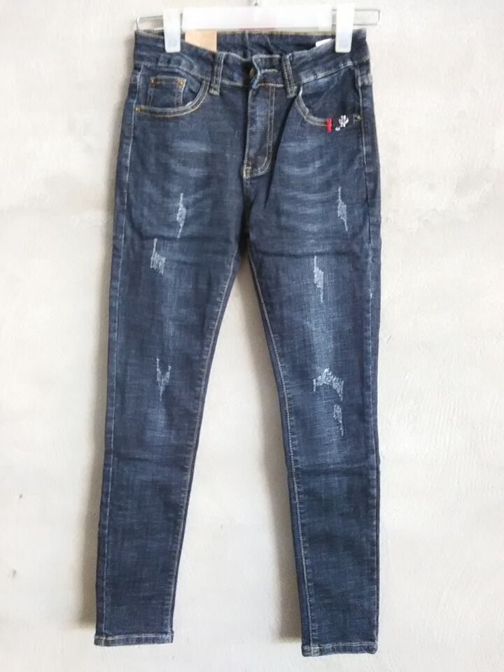 W12369803女主角女牛仔长裤MD