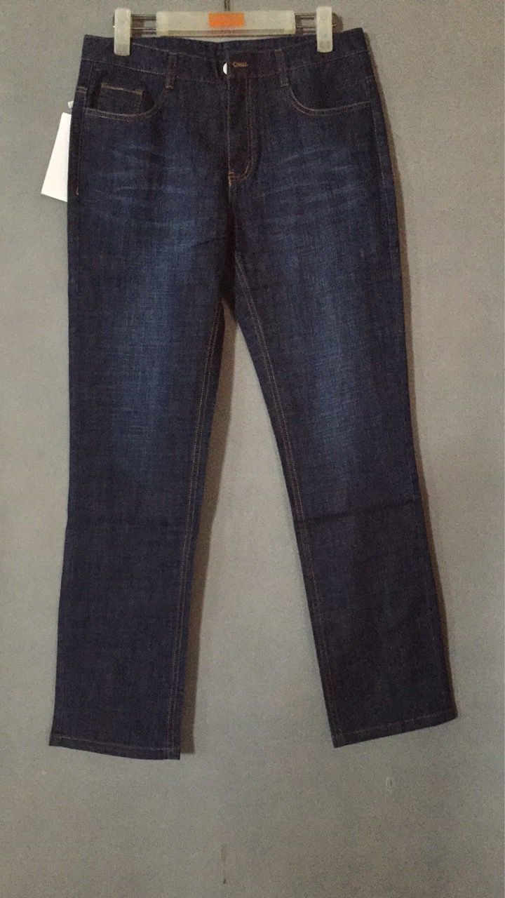 W19809023老铭人男商务牛仔长裤MD