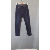 W63108815蓝色金典女牛仔长裤MD