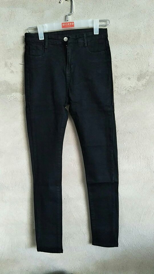 W63108861蓝色金典女牛仔长裤（加毛）MD