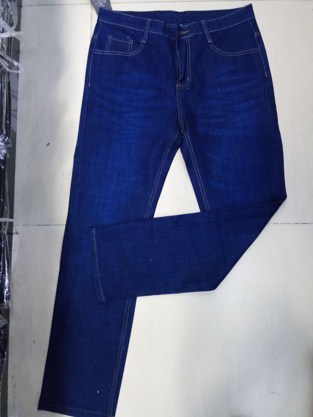 W3372808老人头男商务牛仔长裤ZTH