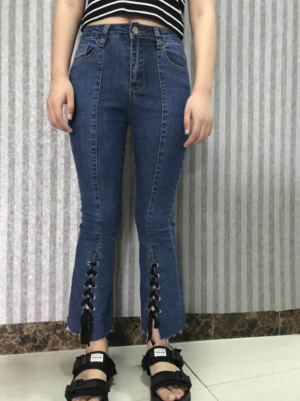 W33488208女王服饰女牛仔长裤HD