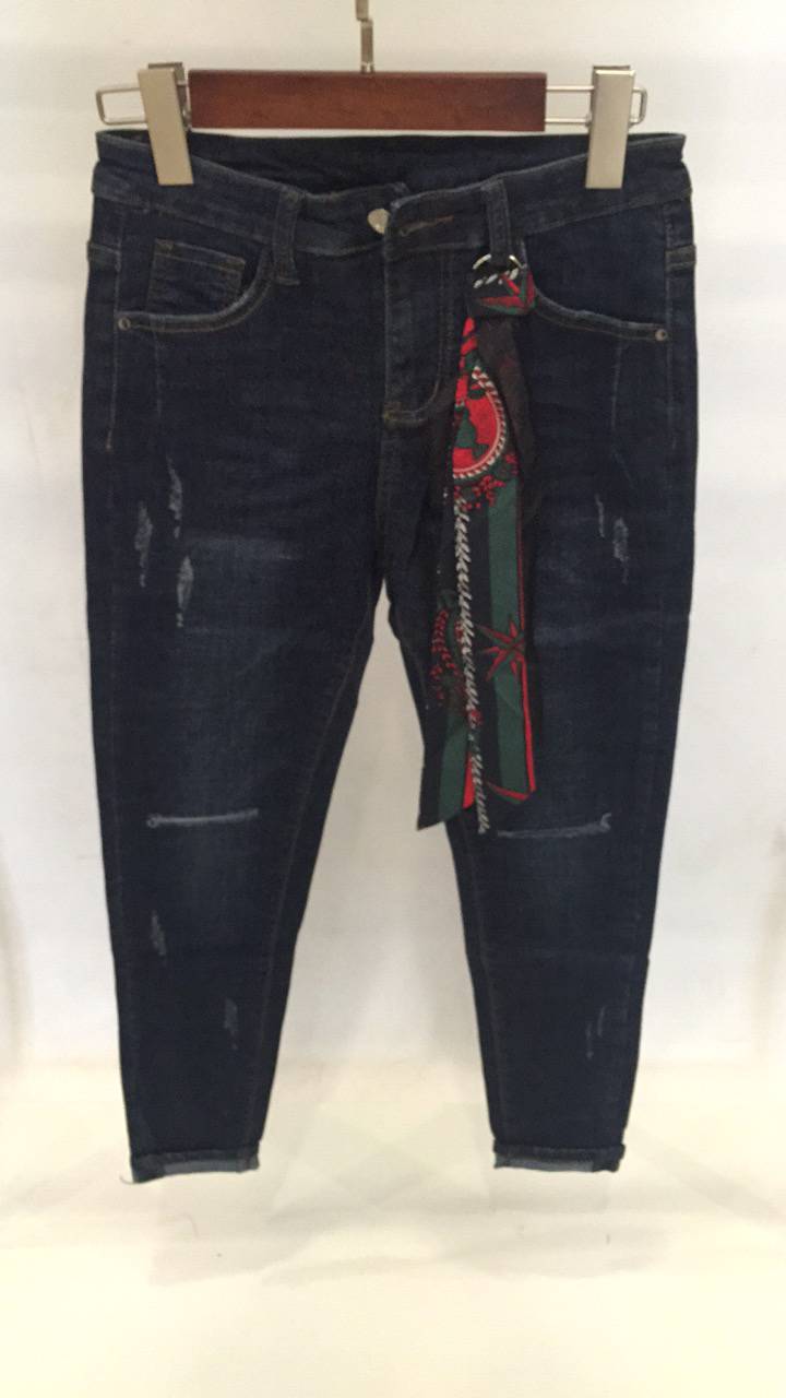 W00221825追潮女牛仔长裤HH