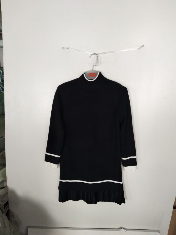 W3248276蒂依12针加厚女长款毛衣MD