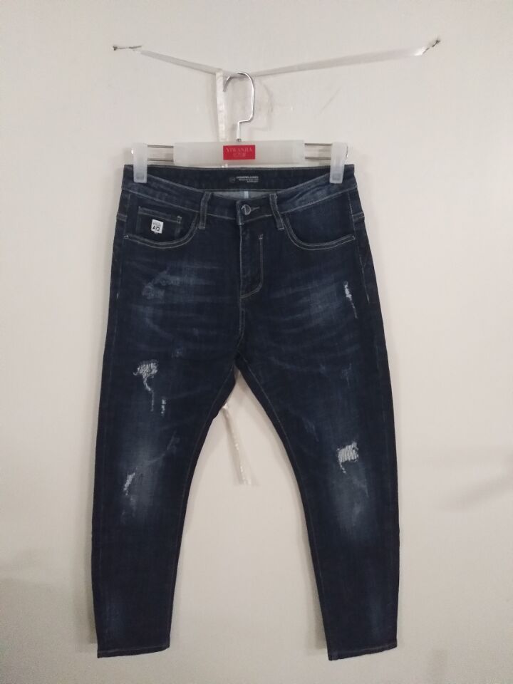 W32519100零度潮派男牛仔长裤MD