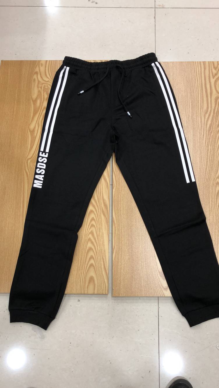 W053617009-2A秋迟情侣男针织长裤MD