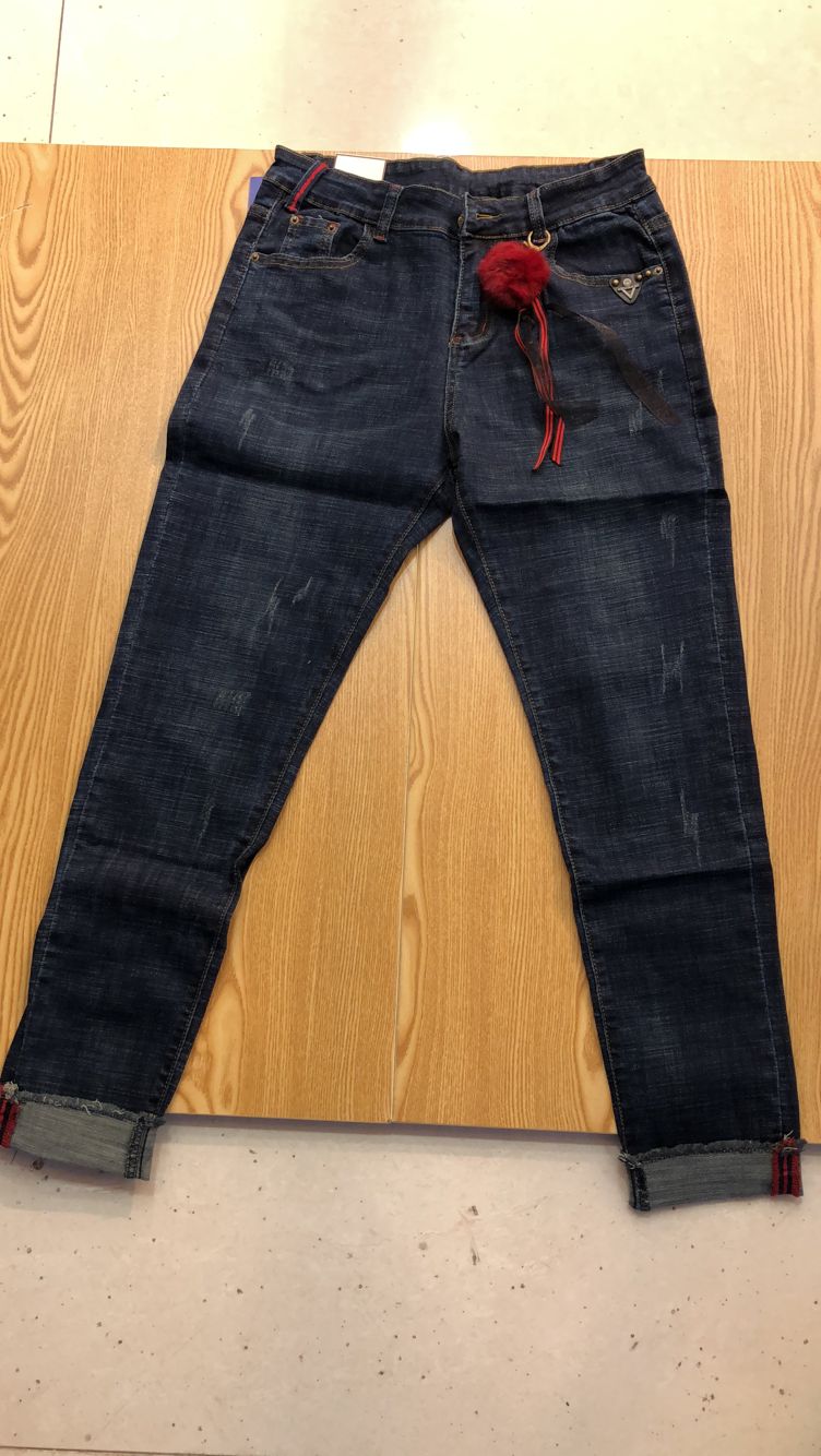 W63102888蓝色金典女牛仔长裤（薄）MD