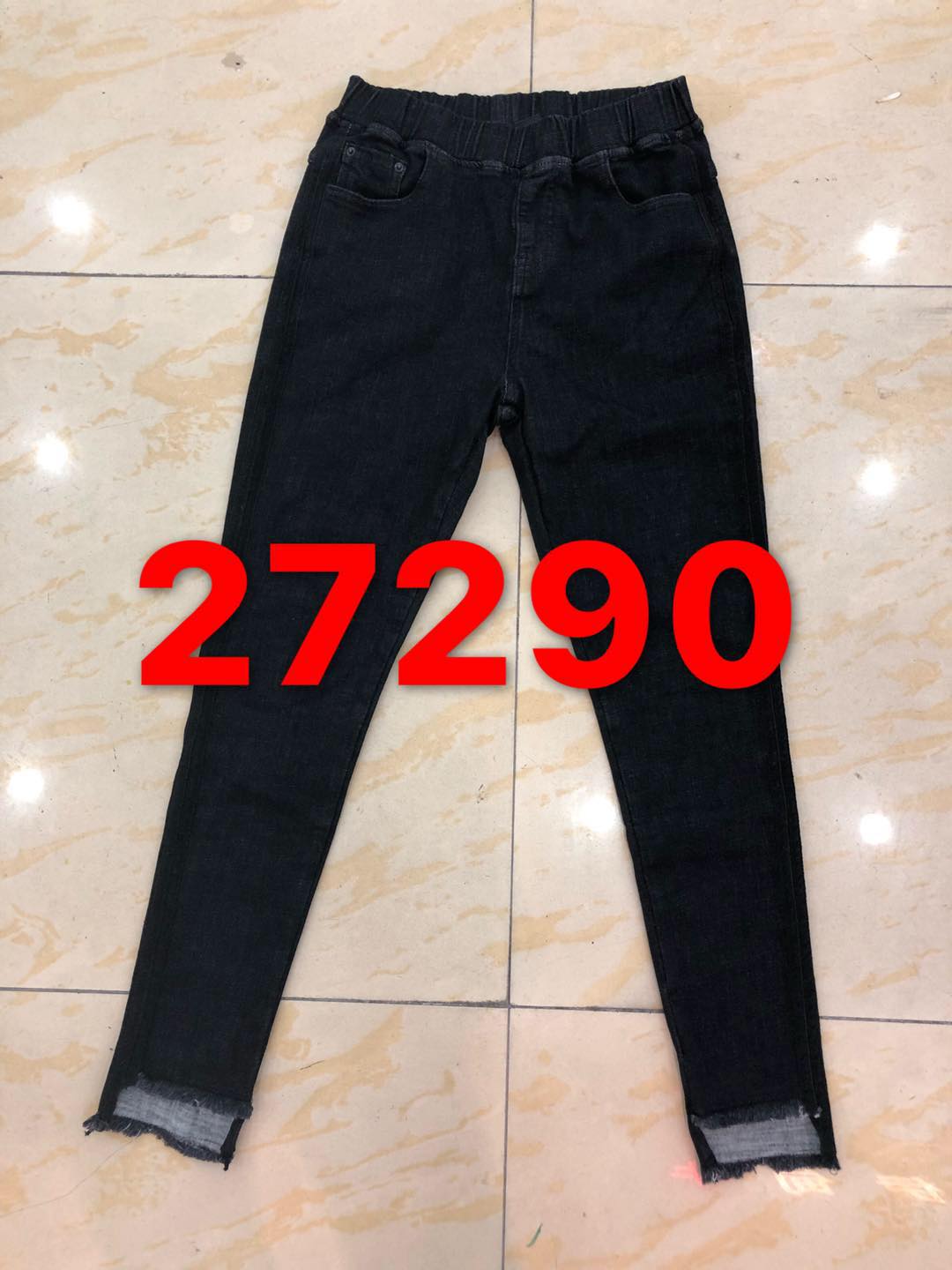 W604527290伊甸牛女牛仔长裤HH