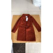 W902817848千百意女呢料长款外套ZTH
