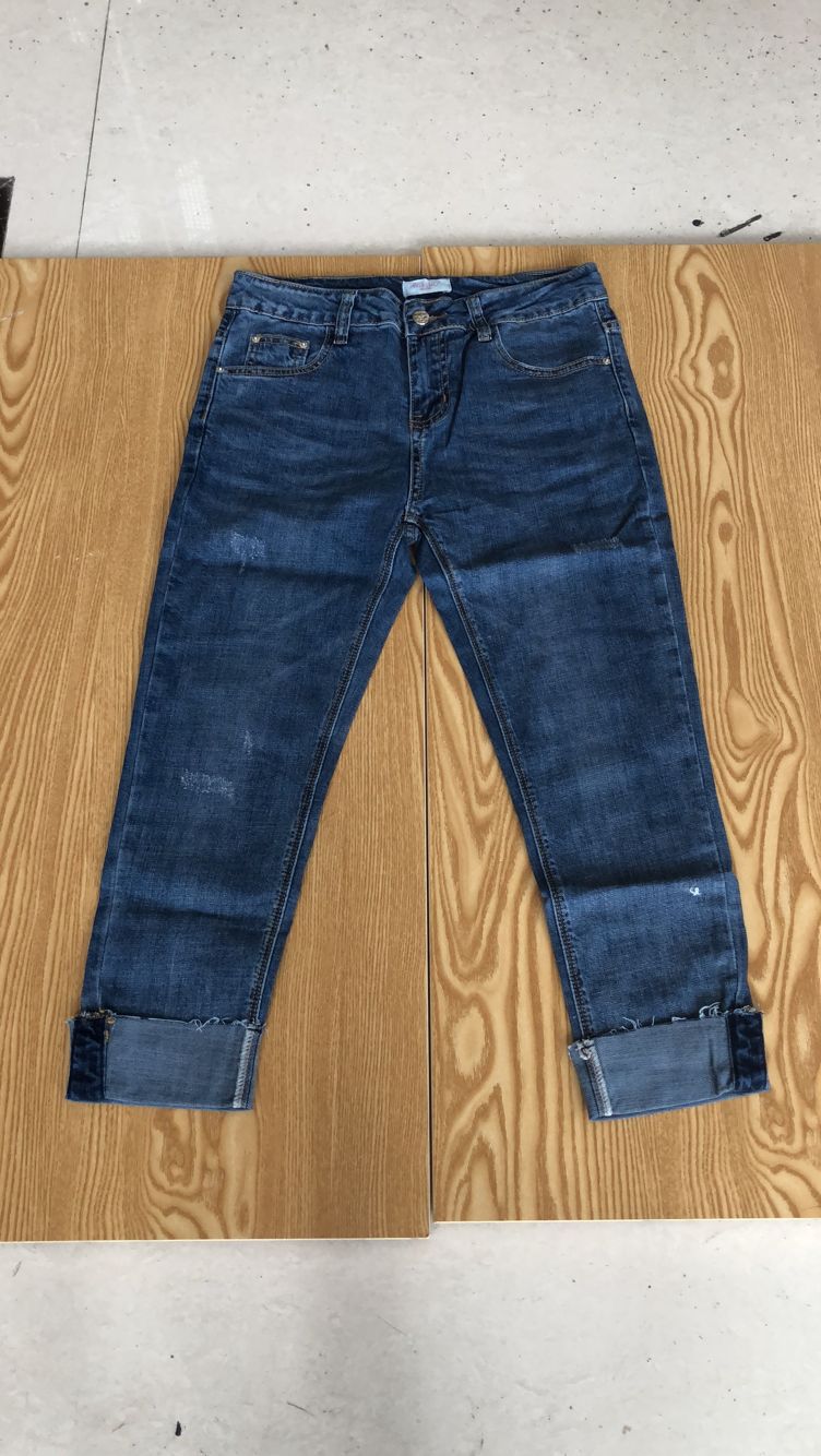 W604527267伊甸牛女牛仔七分裤MD