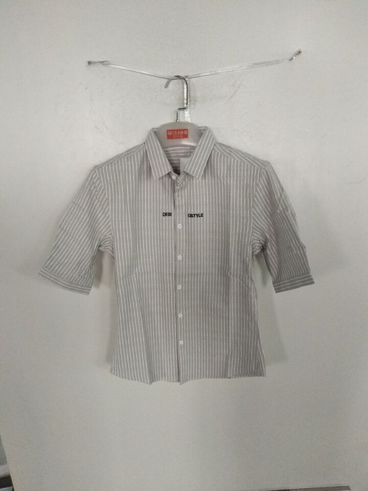 W03913801优经典男靓仔中袖衬衫MD